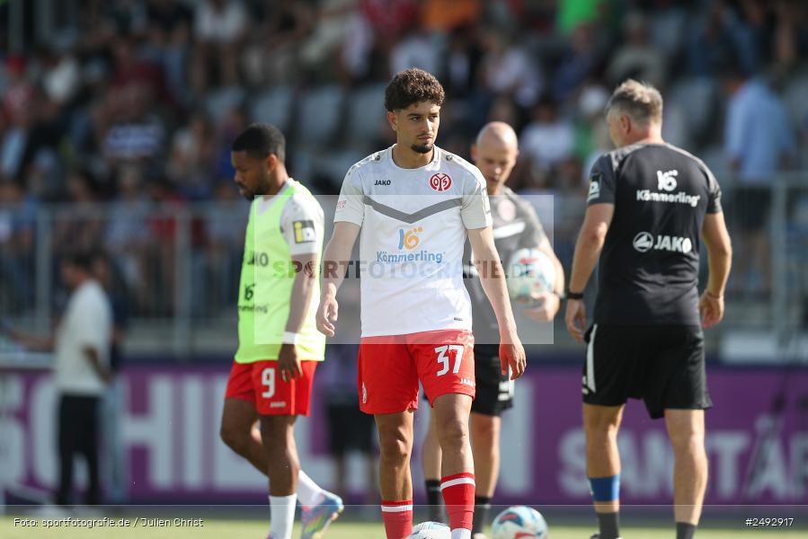 sport, action, Regionalliga Südwest, Regionale Freundschaftsspiele, Mairec-Arena, M05, Fussball, FCB, FC Bayern Alzenau, Bundesliga, Alzenau, 11.07.2025, 1. FSV Mainz 05 - Bild-ID: 2492917