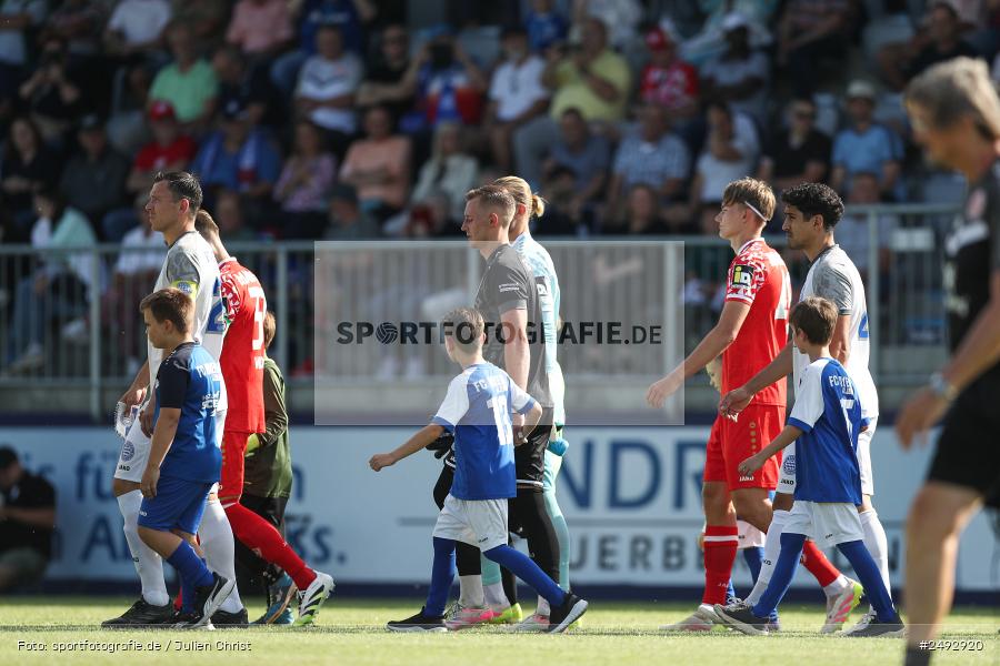 sport, action, Regionalliga Südwest, Regionale Freundschaftsspiele, Mairec-Arena, M05, Fussball, FCB, FC Bayern Alzenau, Bundesliga, Alzenau, 11.07.2025, 1. FSV Mainz 05 - Bild-ID: 2492920