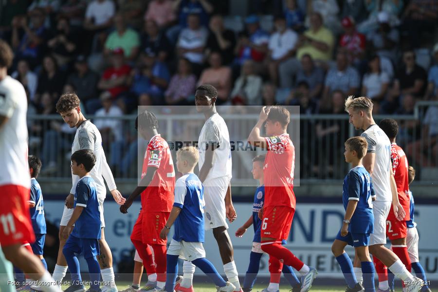 sport, action, Regionalliga Südwest, Regionale Freundschaftsspiele, Mairec-Arena, M05, Fussball, FCB, FC Bayern Alzenau, Bundesliga, Alzenau, 11.07.2025, 1. FSV Mainz 05 - Bild-ID: 2492921