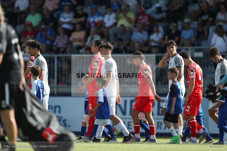 sport, action, Regionalliga Südwest, Regionale Freundschaftsspiele, Mairec-Arena, M05, Fussball, FCB, FC Bayern Alzenau, Bundesliga, Alzenau, 11.07.2025, 1. FSV Mainz 05 - Bild-ID: 2492922