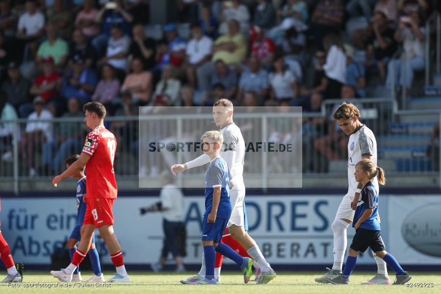 sport, action, Regionalliga Südwest, Regionale Freundschaftsspiele, Mairec-Arena, M05, Fussball, FCB, FC Bayern Alzenau, Bundesliga, Alzenau, 11.07.2025, 1. FSV Mainz 05 - Bild-ID: 2492923