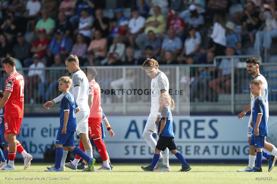 sport, action, Regionalliga Südwest, Regionale Freundschaftsspiele, Mairec-Arena, M05, Fussball, FCB, FC Bayern Alzenau, Bundesliga, Alzenau, 11.07.2025, 1. FSV Mainz 05 - Bild-ID: 2492927