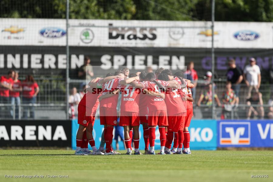 sport, action, Regionalliga Südwest, Regionale Freundschaftsspiele, Mairec-Arena, M05, Fussball, FCB, FC Bayern Alzenau, Bundesliga, Alzenau, 11.07.2025, 1. FSV Mainz 05 - Bild-ID: 2492935
