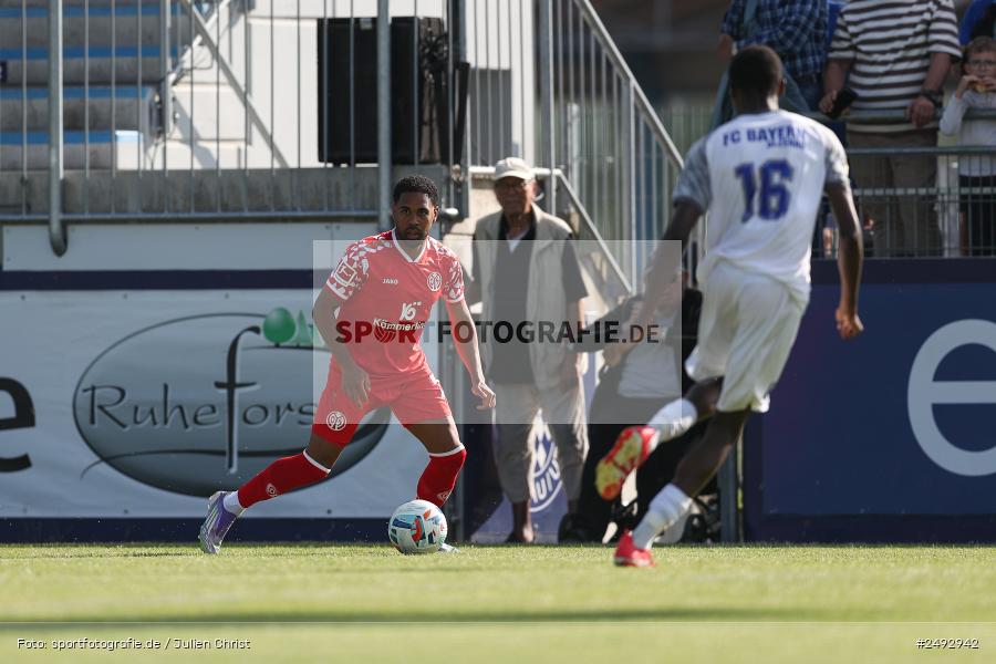 sport, action, Regionalliga Südwest, Regionale Freundschaftsspiele, Mairec-Arena, M05, Fussball, FCB, FC Bayern Alzenau, Bundesliga, Alzenau, 11.07.2025, 1. FSV Mainz 05 - Bild-ID: 2492942