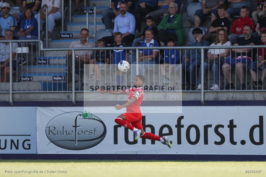 sport, action, Regionalliga Südwest, Regionale Freundschaftsspiele, Mairec-Arena, M05, Fussball, FCB, FC Bayern Alzenau, Bundesliga, Alzenau, 11.07.2025, 1. FSV Mainz 05 - Bild-ID: 2492947