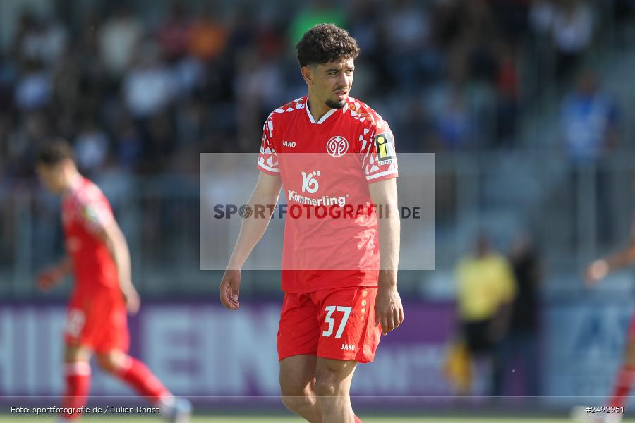 sport, action, Regionalliga Südwest, Regionale Freundschaftsspiele, Mairec-Arena, M05, Fussball, FCB, FC Bayern Alzenau, Bundesliga, Alzenau, 11.07.2025, 1. FSV Mainz 05 - Bild-ID: 2492951
