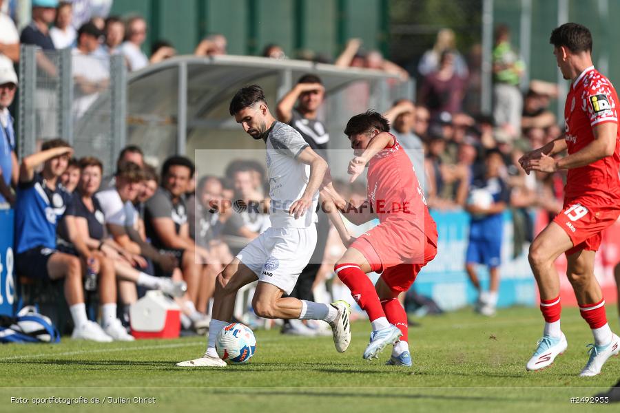 sport, action, Regionalliga Südwest, Regionale Freundschaftsspiele, Mairec-Arena, M05, Fussball, FCB, FC Bayern Alzenau, Bundesliga, Alzenau, 11.07.2025, 1. FSV Mainz 05 - Bild-ID: 2492955