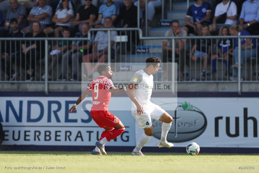 sport, action, Regionalliga Südwest, Regionale Freundschaftsspiele, Mairec-Arena, M05, Fussball, FCB, FC Bayern Alzenau, Bundesliga, Alzenau, 11.07.2025, 1. FSV Mainz 05 - Bild-ID: 2492956