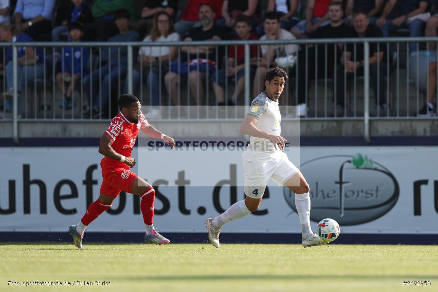 sport, action, Regionalliga Südwest, Regionale Freundschaftsspiele, Mairec-Arena, M05, Fussball, FCB, FC Bayern Alzenau, Bundesliga, Alzenau, 11.07.2025, 1. FSV Mainz 05 - Bild-ID: 2492958