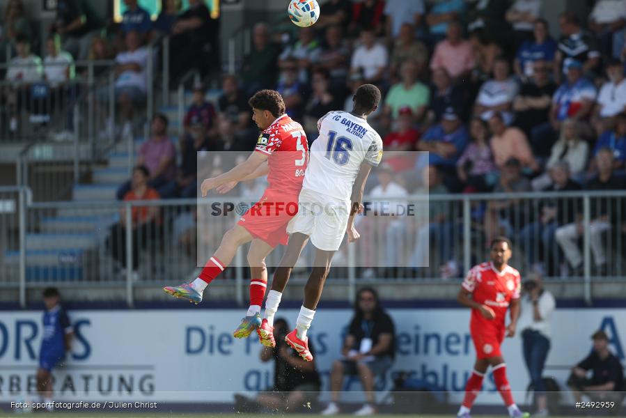 sport, action, Regionalliga Südwest, Regionale Freundschaftsspiele, Mairec-Arena, M05, Fussball, FCB, FC Bayern Alzenau, Bundesliga, Alzenau, 11.07.2025, 1. FSV Mainz 05 - Bild-ID: 2492959