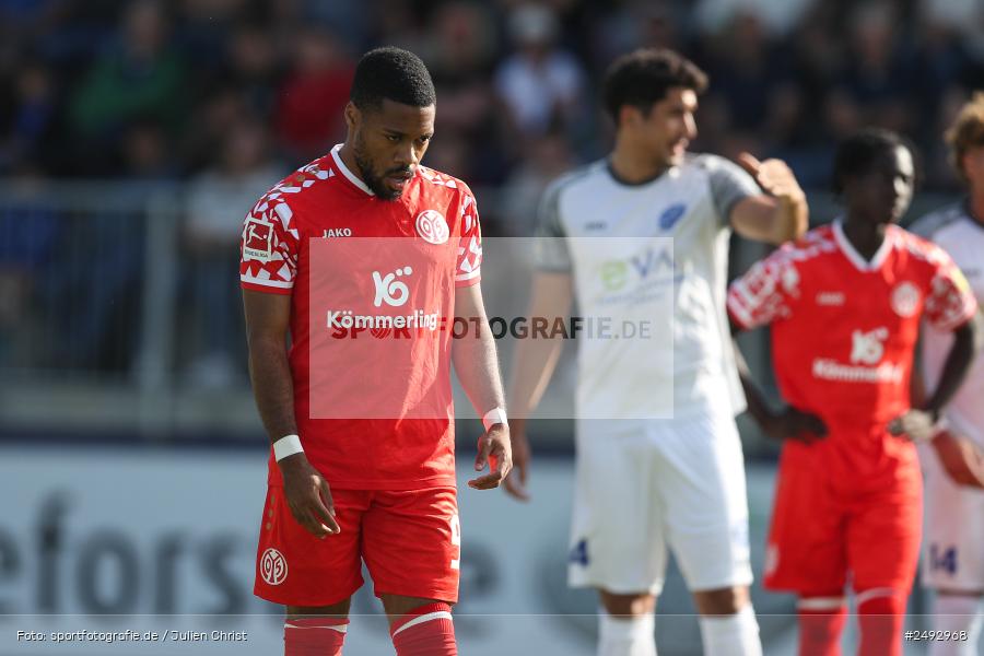 sport, action, Regionalliga Südwest, Regionale Freundschaftsspiele, Mairec-Arena, M05, Fussball, FCB, FC Bayern Alzenau, Bundesliga, Alzenau, 11.07.2025, 1. FSV Mainz 05 - Bild-ID: 2492968