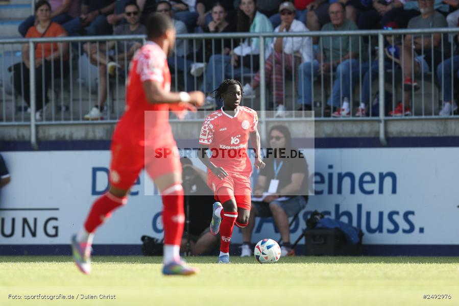 sport, action, Regionalliga Südwest, Regionale Freundschaftsspiele, Mairec-Arena, M05, Fussball, FCB, FC Bayern Alzenau, Bundesliga, Alzenau, 11.07.2025, 1. FSV Mainz 05 - Bild-ID: 2492976