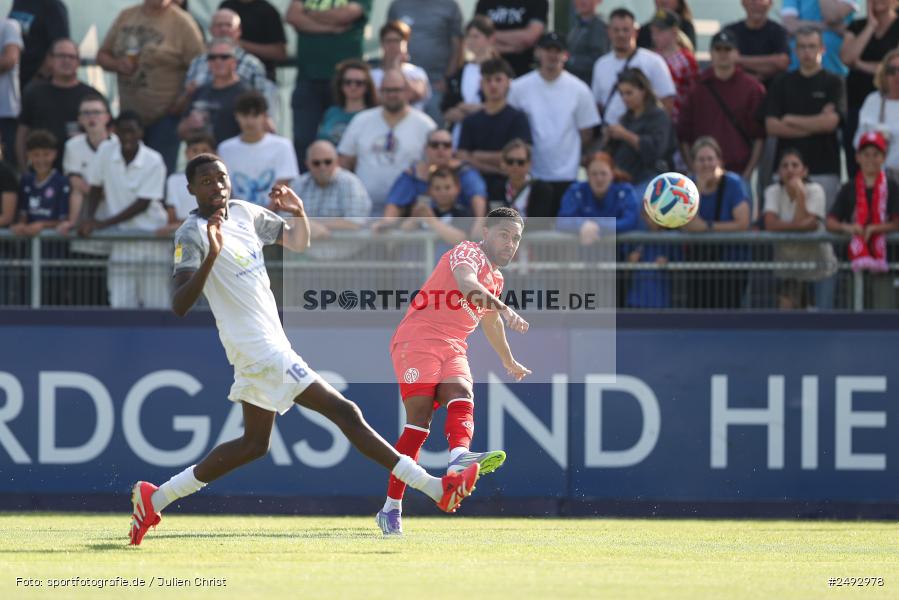 sport, action, Regionalliga Südwest, Regionale Freundschaftsspiele, Mairec-Arena, M05, Fussball, FCB, FC Bayern Alzenau, Bundesliga, Alzenau, 11.07.2025, 1. FSV Mainz 05 - Bild-ID: 2492978