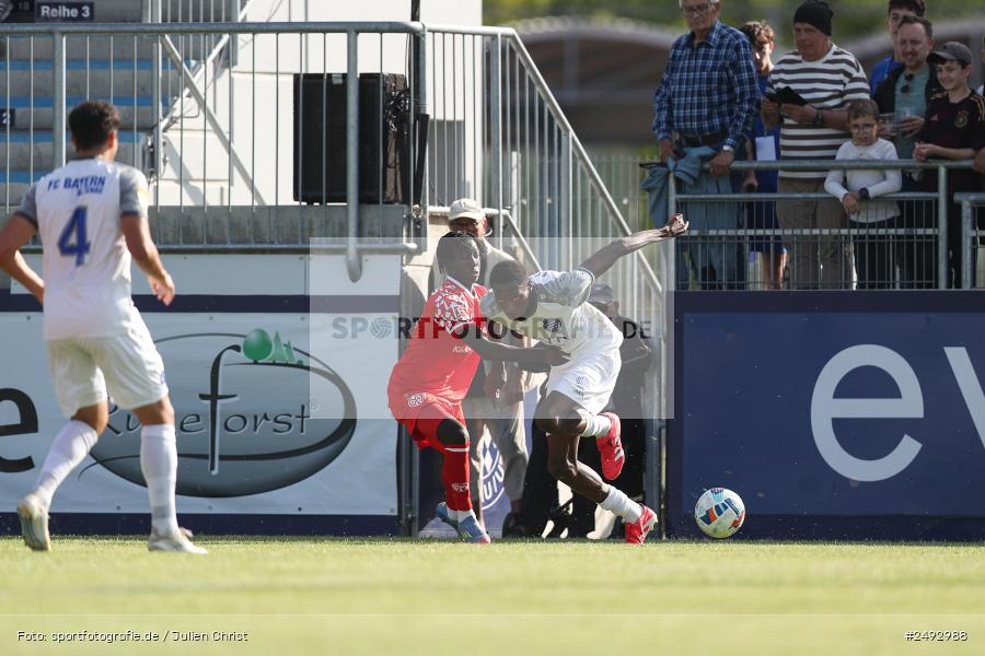 sport, action, Regionalliga Südwest, Regionale Freundschaftsspiele, Mairec-Arena, M05, Fussball, FCB, FC Bayern Alzenau, Bundesliga, Alzenau, 11.07.2025, 1. FSV Mainz 05 - Bild-ID: 2492988