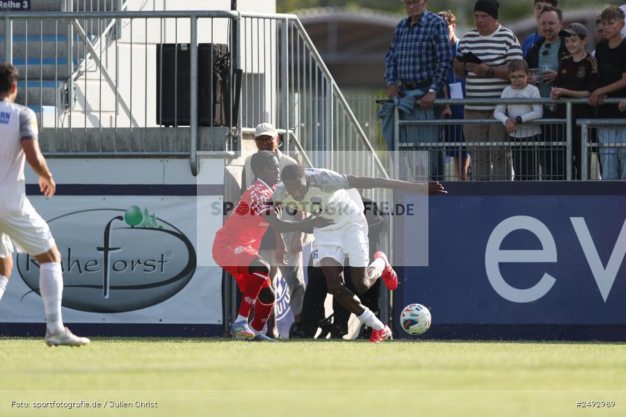 sport, action, Regionalliga Südwest, Regionale Freundschaftsspiele, Mairec-Arena, M05, Fussball, FCB, FC Bayern Alzenau, Bundesliga, Alzenau, 11.07.2025, 1. FSV Mainz 05 - Bild-ID: 2492989