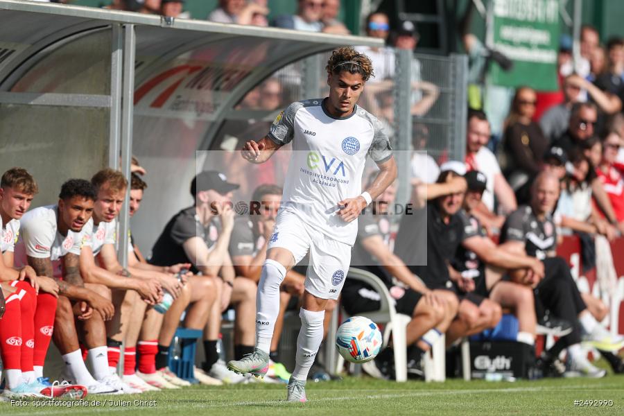 sport, action, Regionalliga Südwest, Regionale Freundschaftsspiele, Mairec-Arena, M05, Fussball, FCB, FC Bayern Alzenau, Bundesliga, Alzenau, 11.07.2025, 1. FSV Mainz 05 - Bild-ID: 2492990