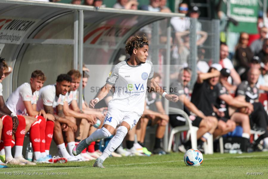 sport, action, Regionalliga Südwest, Regionale Freundschaftsspiele, Mairec-Arena, M05, Fussball, FCB, FC Bayern Alzenau, Bundesliga, Alzenau, 11.07.2025, 1. FSV Mainz 05 - Bild-ID: 2492992