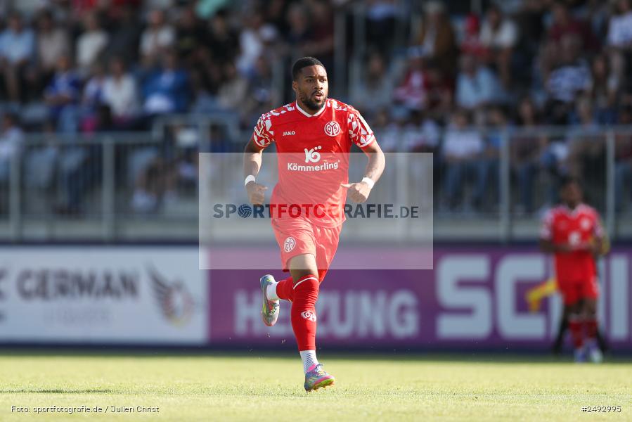 sport, action, Regionalliga Südwest, Regionale Freundschaftsspiele, Mairec-Arena, M05, Fussball, FCB, FC Bayern Alzenau, Bundesliga, Alzenau, 11.07.2025, 1. FSV Mainz 05 - Bild-ID: 2492995