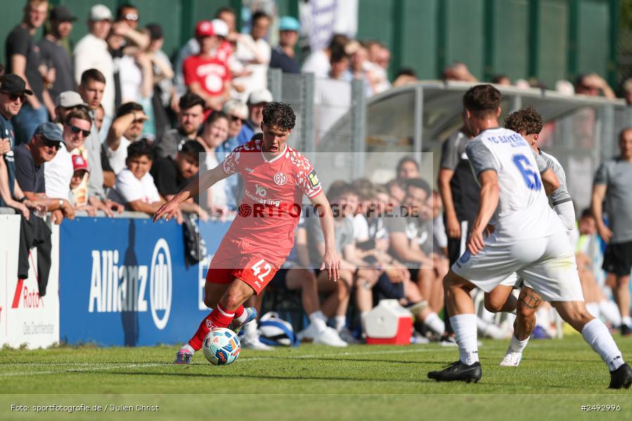 sport, action, Regionalliga Südwest, Regionale Freundschaftsspiele, Mairec-Arena, M05, Fussball, FCB, FC Bayern Alzenau, Bundesliga, Alzenau, 11.07.2025, 1. FSV Mainz 05 - Bild-ID: 2492996