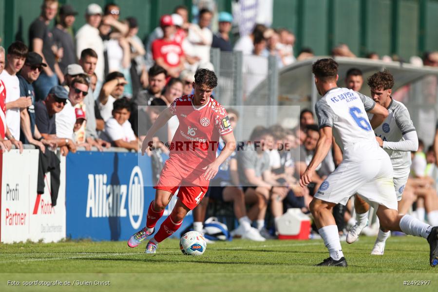 sport, action, Regionalliga Südwest, Regionale Freundschaftsspiele, Mairec-Arena, M05, Fussball, FCB, FC Bayern Alzenau, Bundesliga, Alzenau, 11.07.2025, 1. FSV Mainz 05 - Bild-ID: 2492997