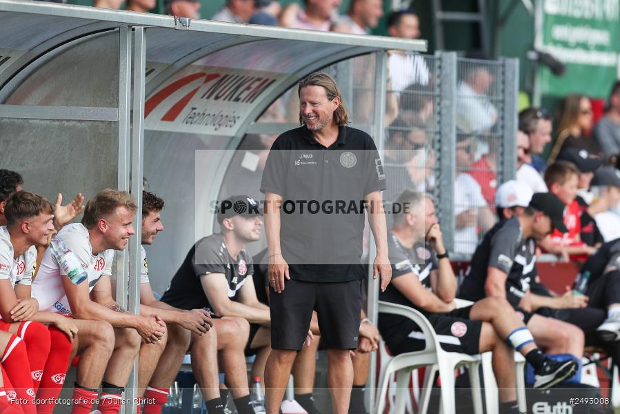 sport, action, Regionalliga Südwest, Regionale Freundschaftsspiele, Mairec-Arena, M05, Fussball, FCB, FC Bayern Alzenau, Bundesliga, Alzenau, 11.07.2025, 1. FSV Mainz 05 - Bild-ID: 2493008