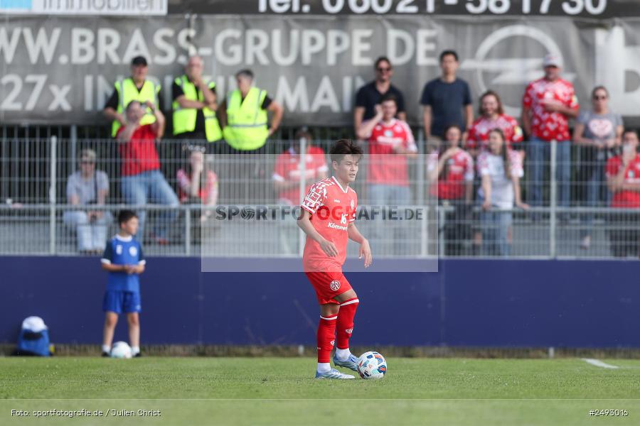sport, action, Regionalliga Südwest, Regionale Freundschaftsspiele, Mairec-Arena, M05, Fussball, FCB, FC Bayern Alzenau, Bundesliga, Alzenau, 11.07.2025, 1. FSV Mainz 05 - Bild-ID: 2493016