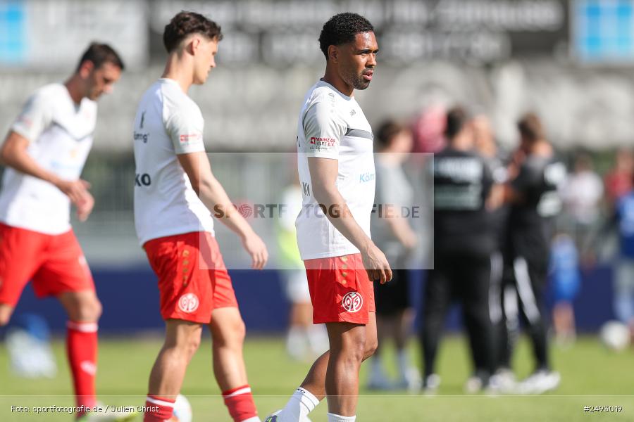 sport, action, Regionalliga Südwest, Regionale Freundschaftsspiele, Mairec-Arena, M05, Fussball, FCB, FC Bayern Alzenau, Bundesliga, Alzenau, 11.07.2025, 1. FSV Mainz 05 - Bild-ID: 2493019