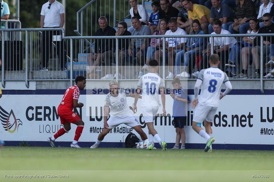sport, action, Regionalliga Südwest, Regionale Freundschaftsspiele, Mairec-Arena, M05, Fussball, FCB, FC Bayern Alzenau, Bundesliga, Alzenau, 11.07.2025, 1. FSV Mainz 05 - Bild-ID: 2493022