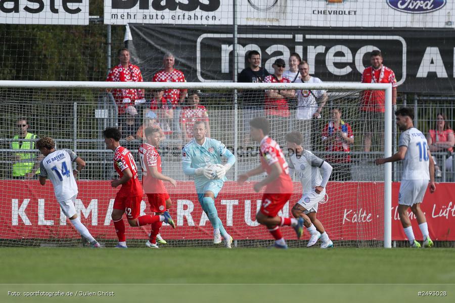 sport, action, Regionalliga Südwest, Regionale Freundschaftsspiele, Mairec-Arena, M05, Fussball, FCB, FC Bayern Alzenau, Bundesliga, Alzenau, 11.07.2025, 1. FSV Mainz 05 - Bild-ID: 2493028