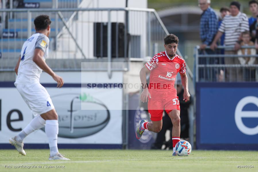 sport, action, Regionalliga Südwest, Regionale Freundschaftsspiele, Mairec-Arena, M05, Fussball, FCB, FC Bayern Alzenau, Bundesliga, Alzenau, 11.07.2025, 1. FSV Mainz 05 - Bild-ID: 2493034