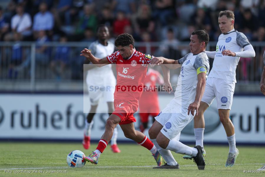sport, action, Regionalliga Südwest, Regionale Freundschaftsspiele, Mairec-Arena, M05, Fussball, FCB, FC Bayern Alzenau, Bundesliga, Alzenau, 11.07.2025, 1. FSV Mainz 05 - Bild-ID: 2493036
