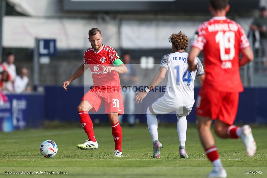sport, action, Regionalliga Südwest, Regionale Freundschaftsspiele, Mairec-Arena, M05, Fussball, FCB, FC Bayern Alzenau, Bundesliga, Alzenau, 11.07.2025, 1. FSV Mainz 05 - Bild-ID: 2493042