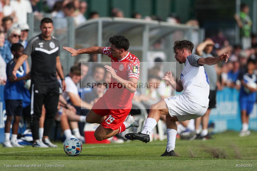 sport, action, Regionalliga Südwest, Regionale Freundschaftsspiele, Mairec-Arena, M05, Fussball, FCB, FC Bayern Alzenau, Bundesliga, Alzenau, 11.07.2025, 1. FSV Mainz 05 - Bild-ID: 2493043
