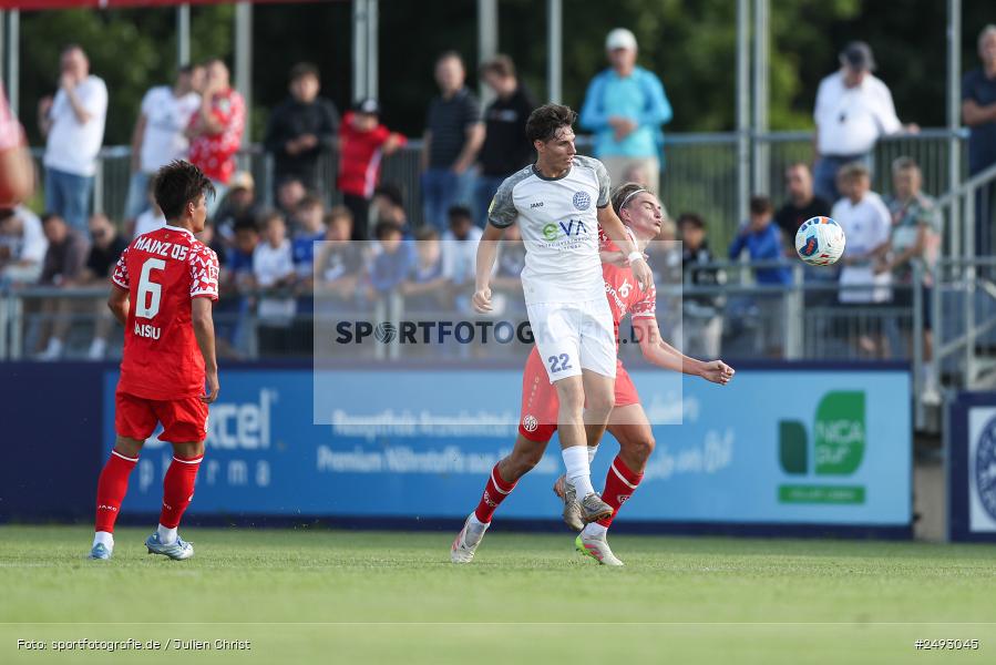 sport, action, Regionalliga Südwest, Regionale Freundschaftsspiele, Mairec-Arena, M05, Fussball, FCB, FC Bayern Alzenau, Bundesliga, Alzenau, 11.07.2025, 1. FSV Mainz 05 - Bild-ID: 2493045