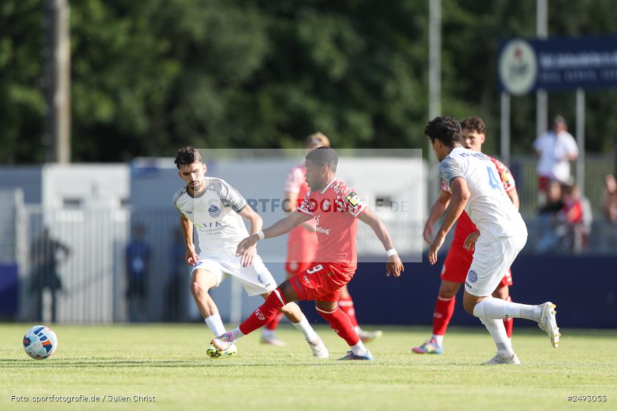 sport, action, Regionalliga Südwest, Regionale Freundschaftsspiele, Mairec-Arena, M05, Fussball, FCB, FC Bayern Alzenau, Bundesliga, Alzenau, 11.07.2025, 1. FSV Mainz 05 - Bild-ID: 2493053