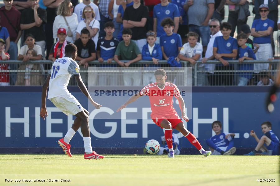 sport, action, Regionalliga Südwest, Regionale Freundschaftsspiele, Mairec-Arena, M05, Fussball, FCB, FC Bayern Alzenau, Bundesliga, Alzenau, 11.07.2025, 1. FSV Mainz 05 - Bild-ID: 2493055