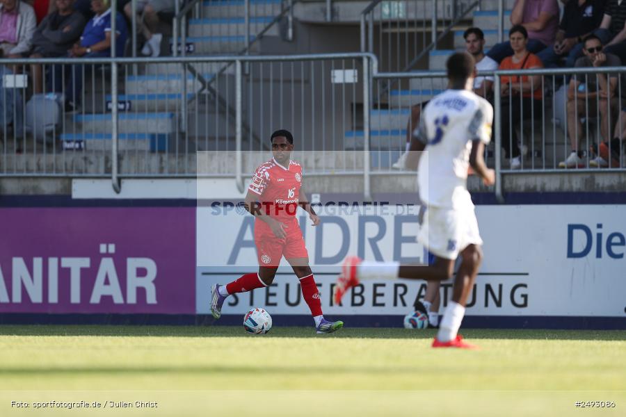 sport, action, Regionalliga Südwest, Regionale Freundschaftsspiele, Mairec-Arena, M05, Fussball, FCB, FC Bayern Alzenau, Bundesliga, Alzenau, 11.07.2025, 1. FSV Mainz 05 - Bild-ID: 2493086