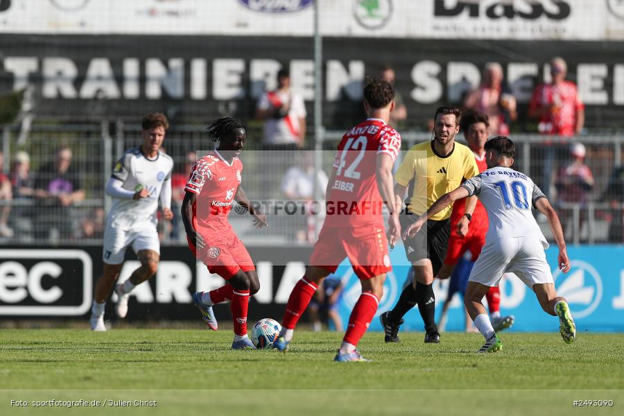 sport, action, Regionalliga Südwest, Regionale Freundschaftsspiele, Mairec-Arena, M05, Fussball, FCB, FC Bayern Alzenau, Bundesliga, Alzenau, 11.07.2025, 1. FSV Mainz 05 - Bild-ID: 2493090