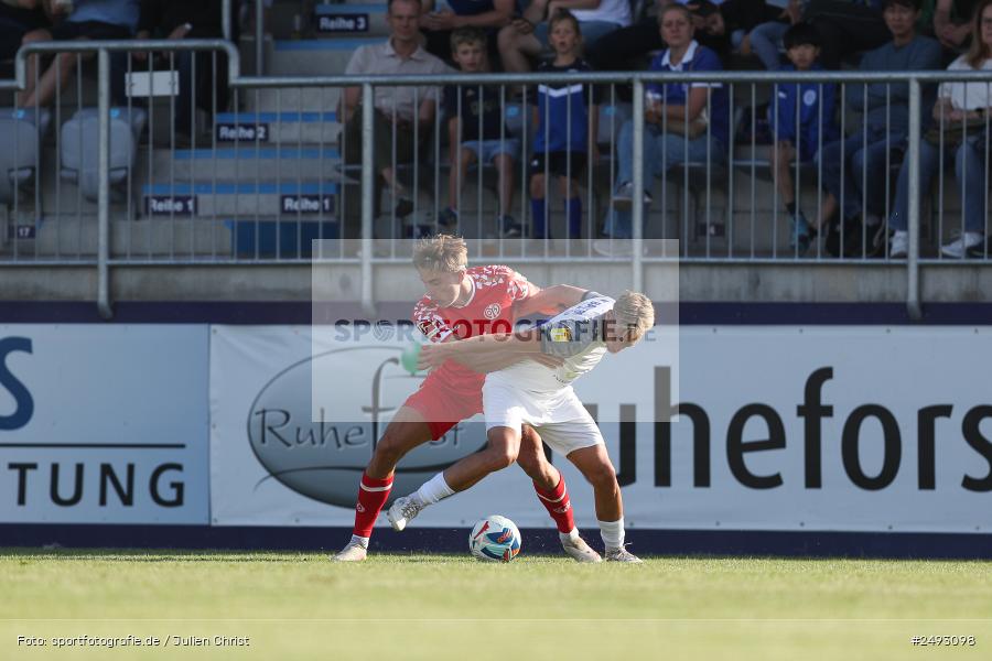 sport, action, Regionalliga Südwest, Regionale Freundschaftsspiele, Mairec-Arena, M05, Fussball, FCB, FC Bayern Alzenau, Bundesliga, Alzenau, 11.07.2025, 1. FSV Mainz 05 - Bild-ID: 2493098