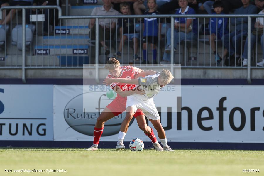 sport, action, Regionalliga Südwest, Regionale Freundschaftsspiele, Mairec-Arena, M05, Fussball, FCB, FC Bayern Alzenau, Bundesliga, Alzenau, 11.07.2025, 1. FSV Mainz 05 - Bild-ID: 2493099