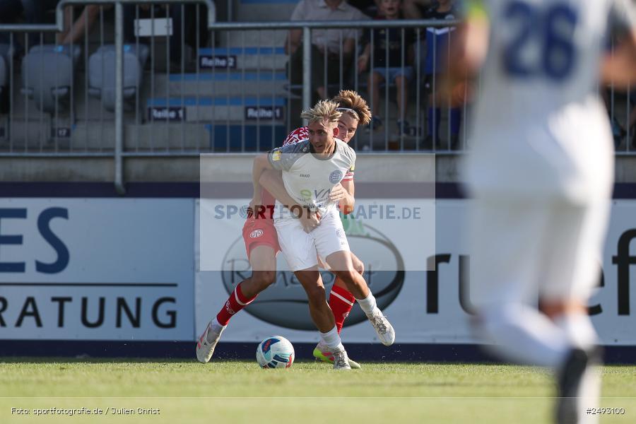 sport, action, Regionalliga Südwest, Regionale Freundschaftsspiele, Mairec-Arena, M05, Fussball, FCB, FC Bayern Alzenau, Bundesliga, Alzenau, 11.07.2025, 1. FSV Mainz 05 - Bild-ID: 2493100