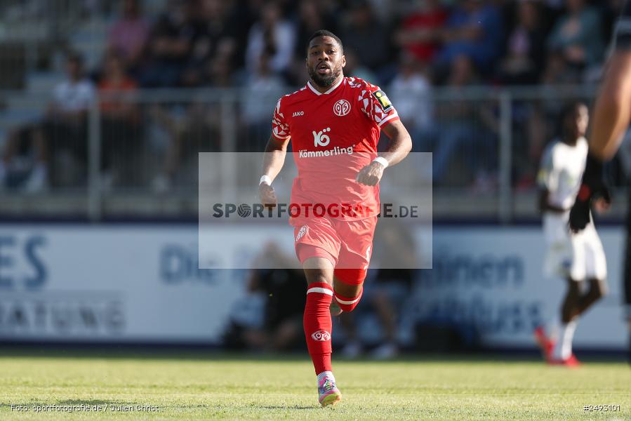 sport, action, Regionalliga Südwest, Regionale Freundschaftsspiele, Mairec-Arena, M05, Fussball, FCB, FC Bayern Alzenau, Bundesliga, Alzenau, 11.07.2025, 1. FSV Mainz 05 - Bild-ID: 2493101