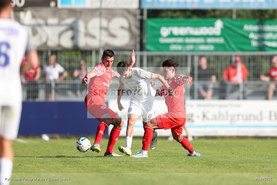 sport, action, Regionalliga Südwest, Regionale Freundschaftsspiele, Mairec-Arena, M05, Fussball, FCB, FC Bayern Alzenau, Bundesliga, Alzenau, 11.07.2025, 1. FSV Mainz 05 - Bild-ID: 2493103