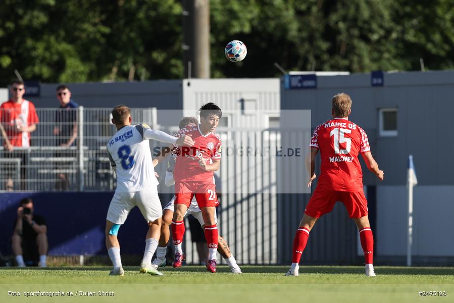 sport, action, Regionalliga Südwest, Regionale Freundschaftsspiele, Mairec-Arena, M05, Fussball, FCB, FC Bayern Alzenau, Bundesliga, Alzenau, 11.07.2025, 1. FSV Mainz 05 - Bild-ID: 2493128
