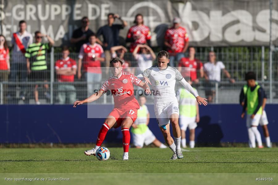 sport, action, Regionalliga Südwest, Regionale Freundschaftsspiele, Mairec-Arena, M05, Fussball, FCB, FC Bayern Alzenau, Bundesliga, Alzenau, 11.07.2025, 1. FSV Mainz 05 - Bild-ID: 2493158