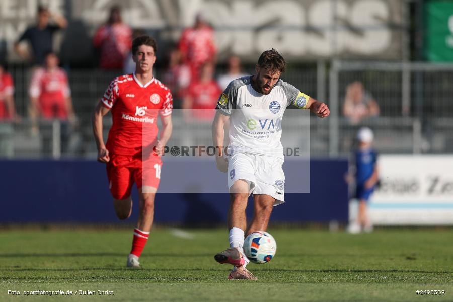 sport, action, Regionalliga Südwest, Regionale Freundschaftsspiele, Mairec-Arena, M05, Fussball, FCB, FC Bayern Alzenau, Bundesliga, Alzenau, 11.07.2025, 1. FSV Mainz 05 - Bild-ID: 2493309