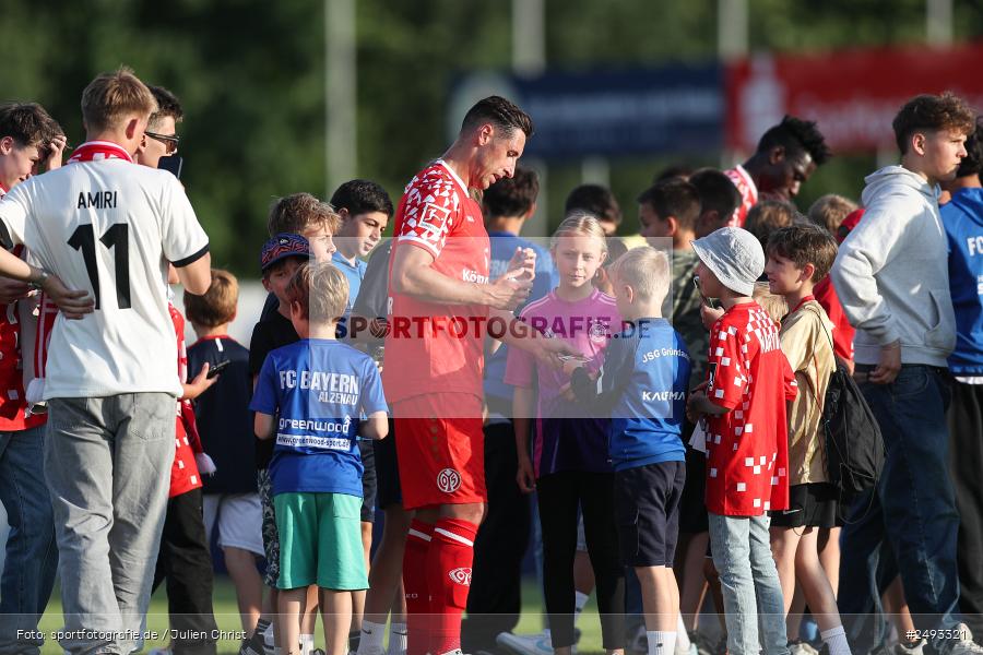 sport, action, Regionalliga Südwest, Regionale Freundschaftsspiele, Mairec-Arena, M05, Fussball, FCB, FC Bayern Alzenau, Bundesliga, Alzenau, 11.07.2025, 1. FSV Mainz 05 - Bild-ID: 2493321