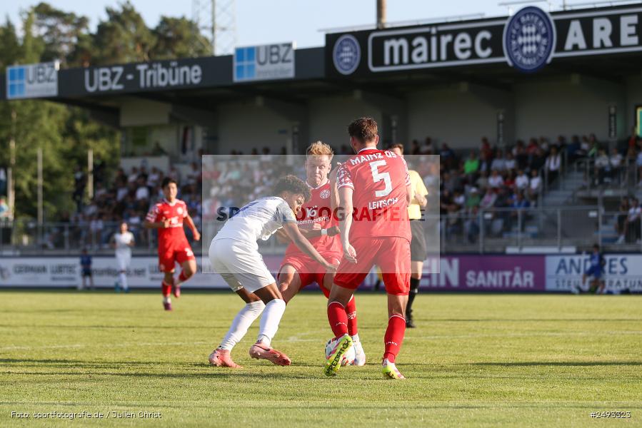 sport, action, Regionalliga Südwest, Regionale Freundschaftsspiele, Mairec-Arena, M05, Fussball, FCB, FC Bayern Alzenau, Bundesliga, Alzenau, 11.07.2025, 1. FSV Mainz 05 - Bild-ID: 2493323
