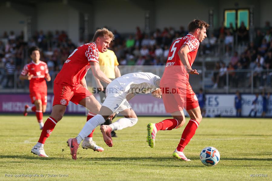sport, action, Regionalliga Südwest, Regionale Freundschaftsspiele, Mairec-Arena, M05, Fussball, FCB, FC Bayern Alzenau, Bundesliga, Alzenau, 11.07.2025, 1. FSV Mainz 05 - Bild-ID: 2493324