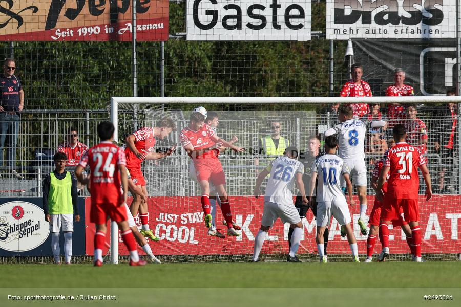 sport, action, Regionalliga Südwest, Regionale Freundschaftsspiele, Mairec-Arena, M05, Fussball, FCB, FC Bayern Alzenau, Bundesliga, Alzenau, 11.07.2025, 1. FSV Mainz 05 - Bild-ID: 2493326